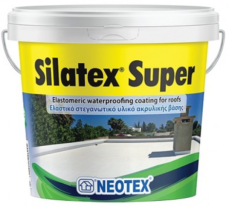 Silatex Super (Ακρυλικό Στεγανωτικό Ταρατσών)